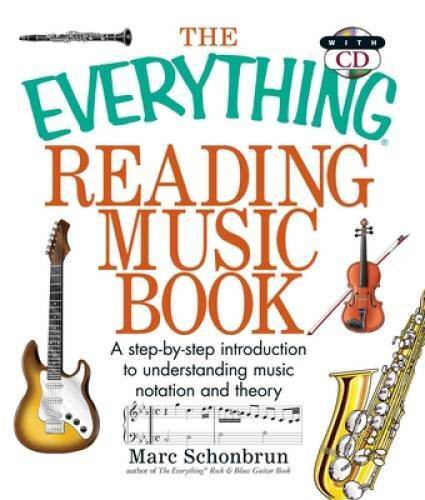The Everything Reading Music Book with CD: A Step-By-Step Introduction To - GOOD
