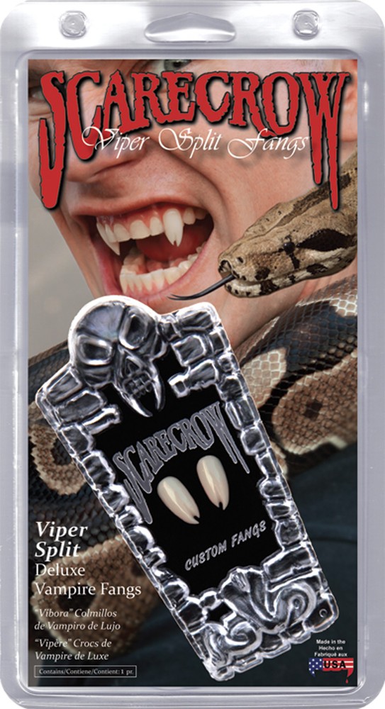 Scarecrow Viper Split Vampire Fangs - Scarecrow