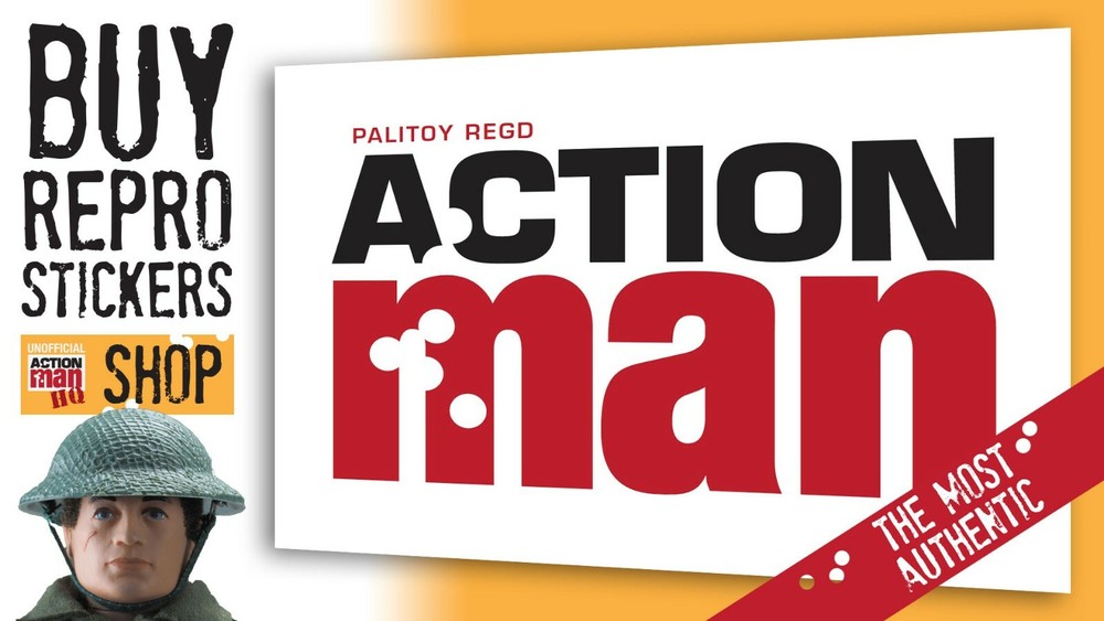 Action Man 1960s Stickers (A5)