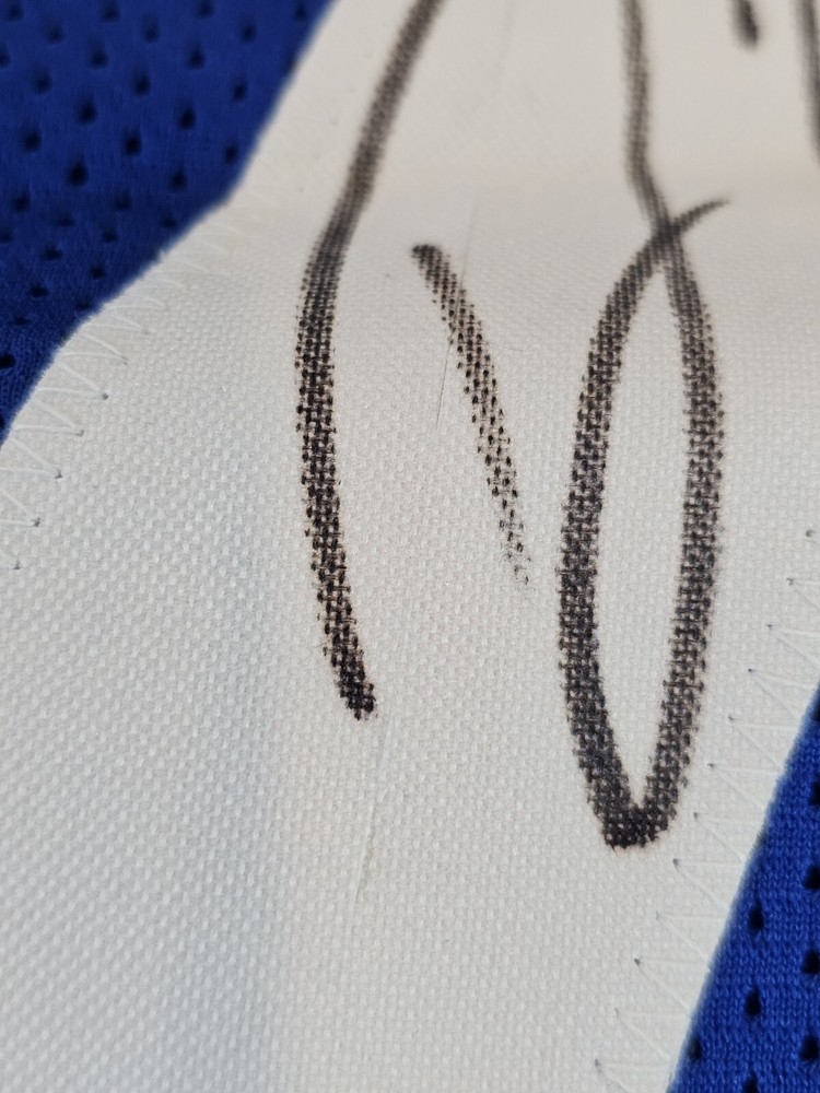 Devin Funchess Autographed/Signed Jersey JSA COA Please Read