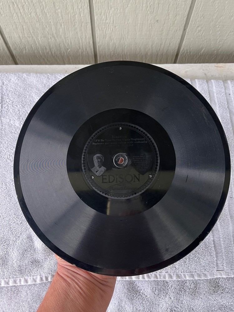 Edison Diamond Disc Records Pair