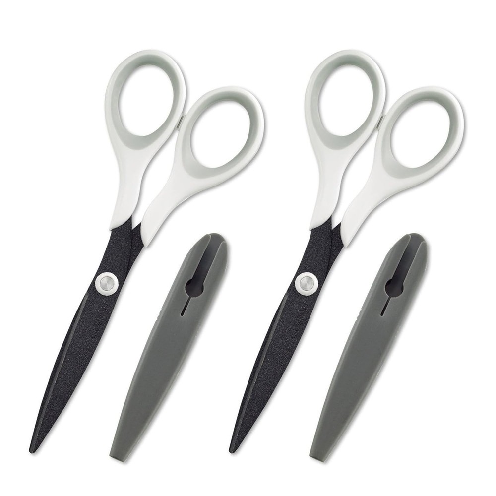Plus Fit Cut Slim Style Scissors White/Gray