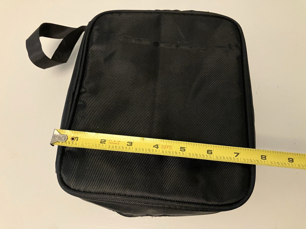 iWave Carrying Case black bag storage electronics headphone Digital Transmitter