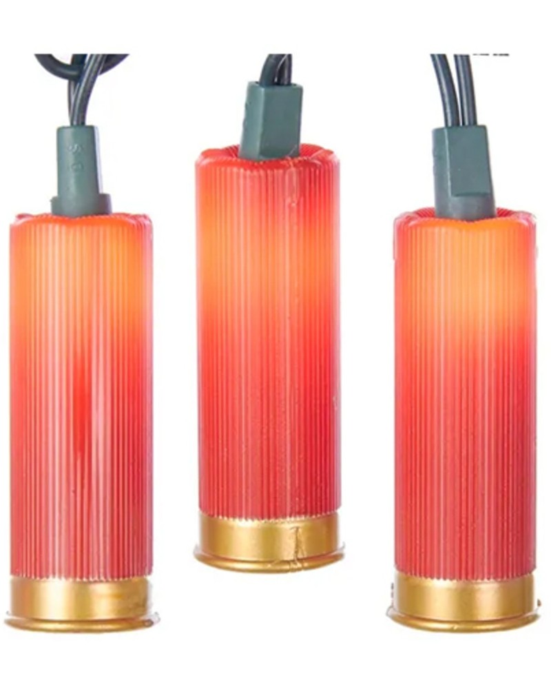 Kurt Adler Shotgun Shell String Light Set - UL4307