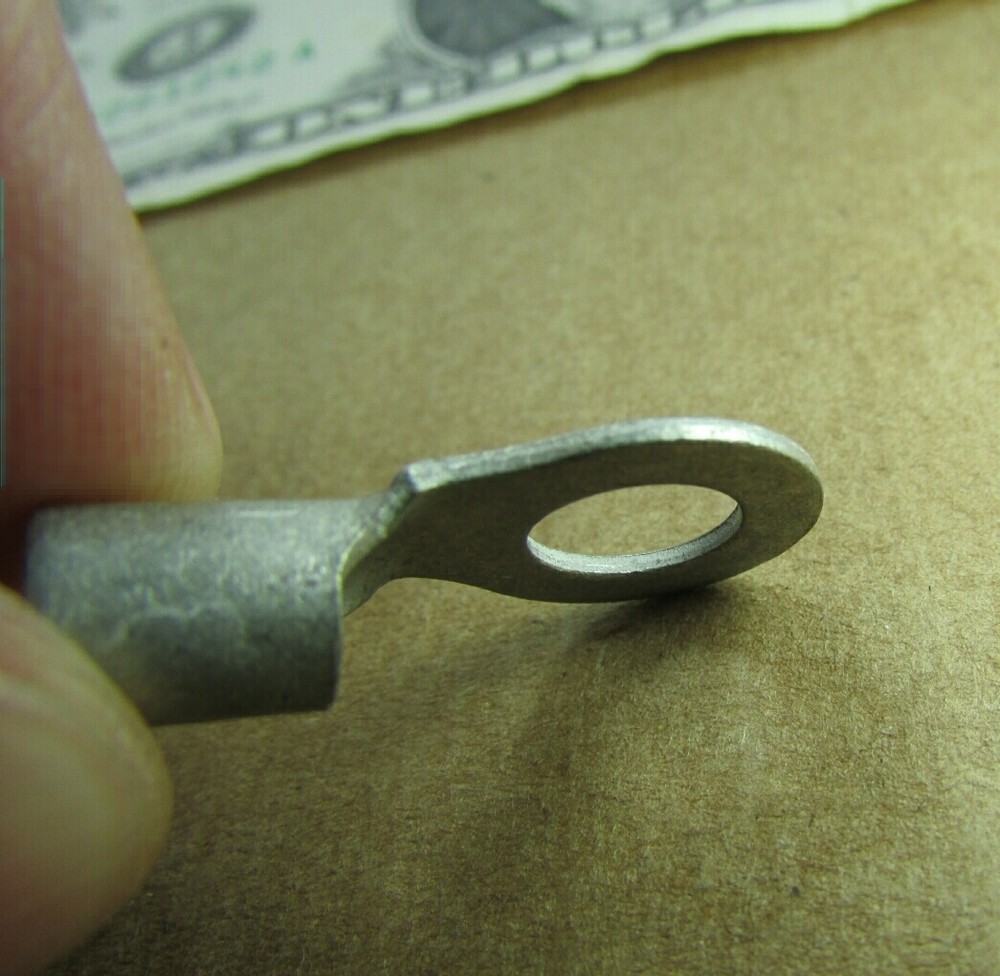 10 Molex Solid Copper Welded Barrel Ring Terminals #8 AWG 5/16" Stud 191930457