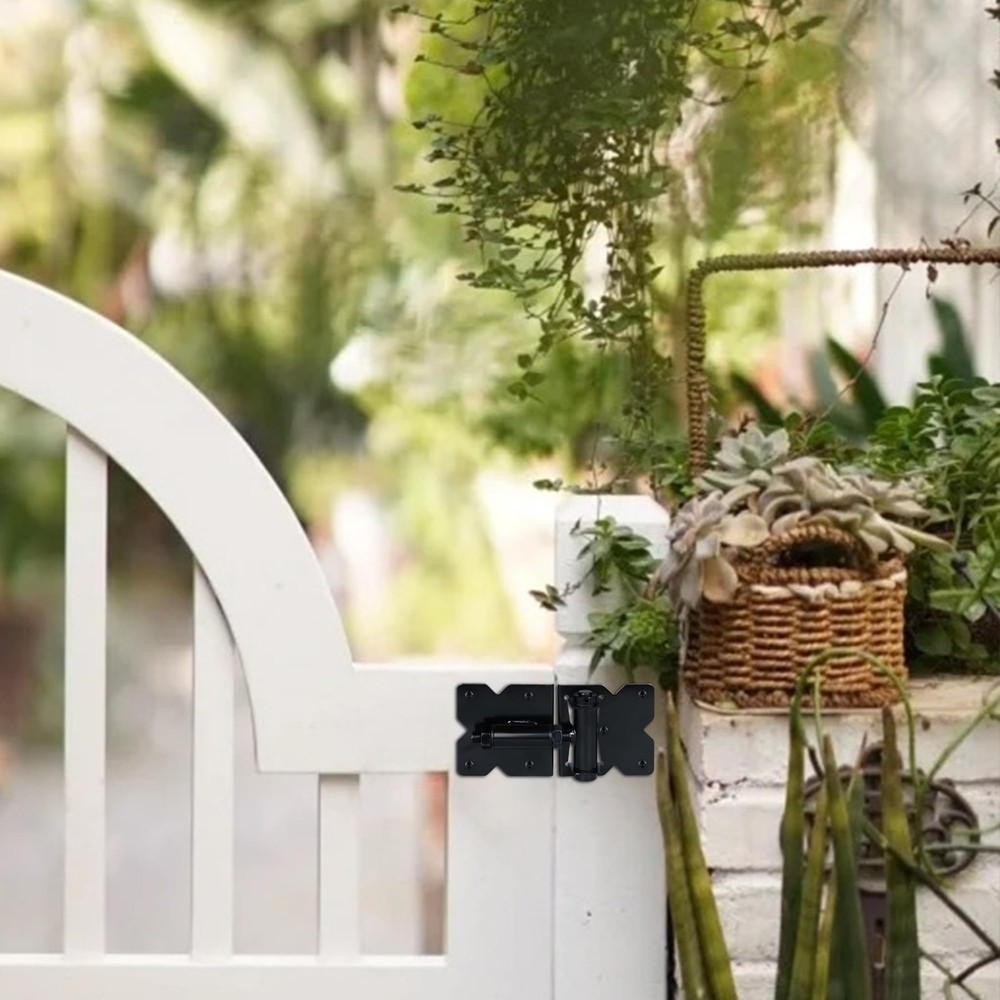 Black 90 Degree Adjustable Self Closing Hardware Hinges for