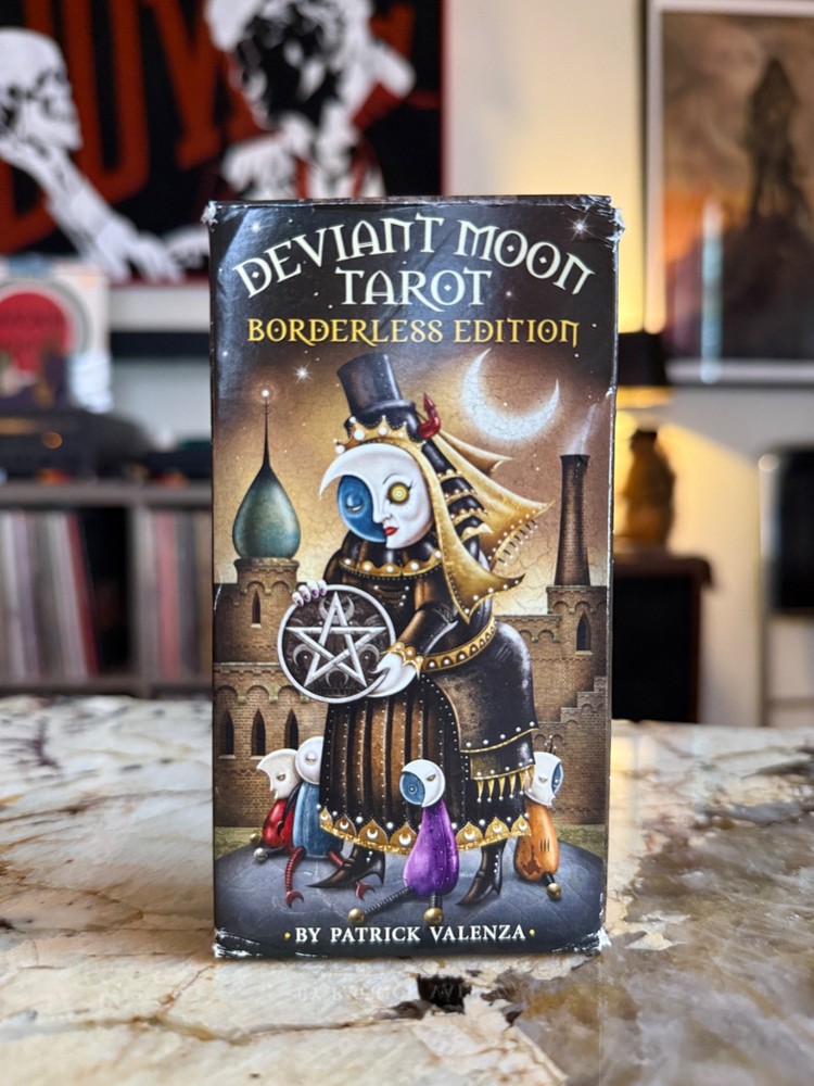 Deviant Moon Tarot Card Deck Borderless Edition + Instructions ~ Authentic Set