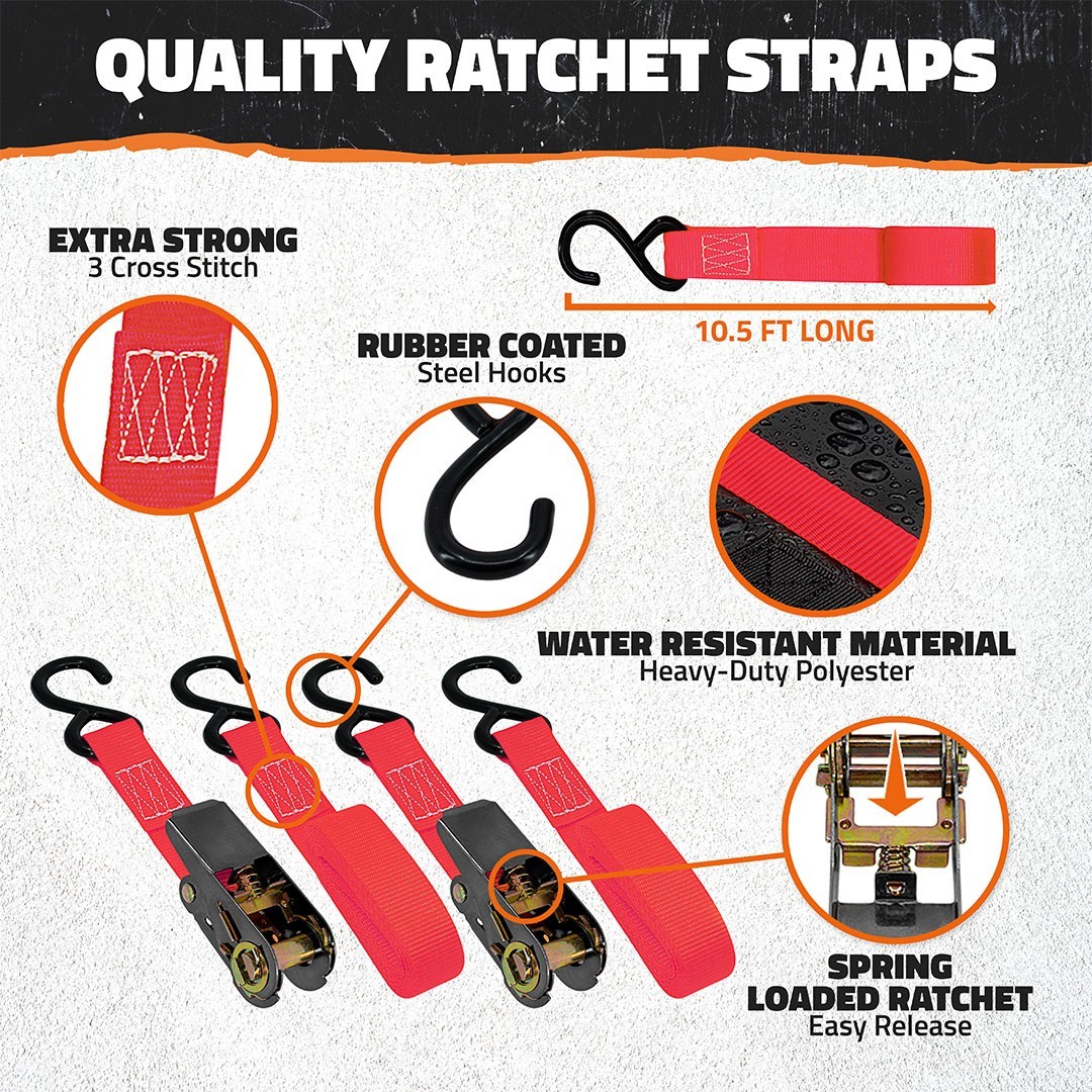 Mockins 45 Cu Ft. Red Waterproof Roof Cargo Bag (75"x 48"x 22")