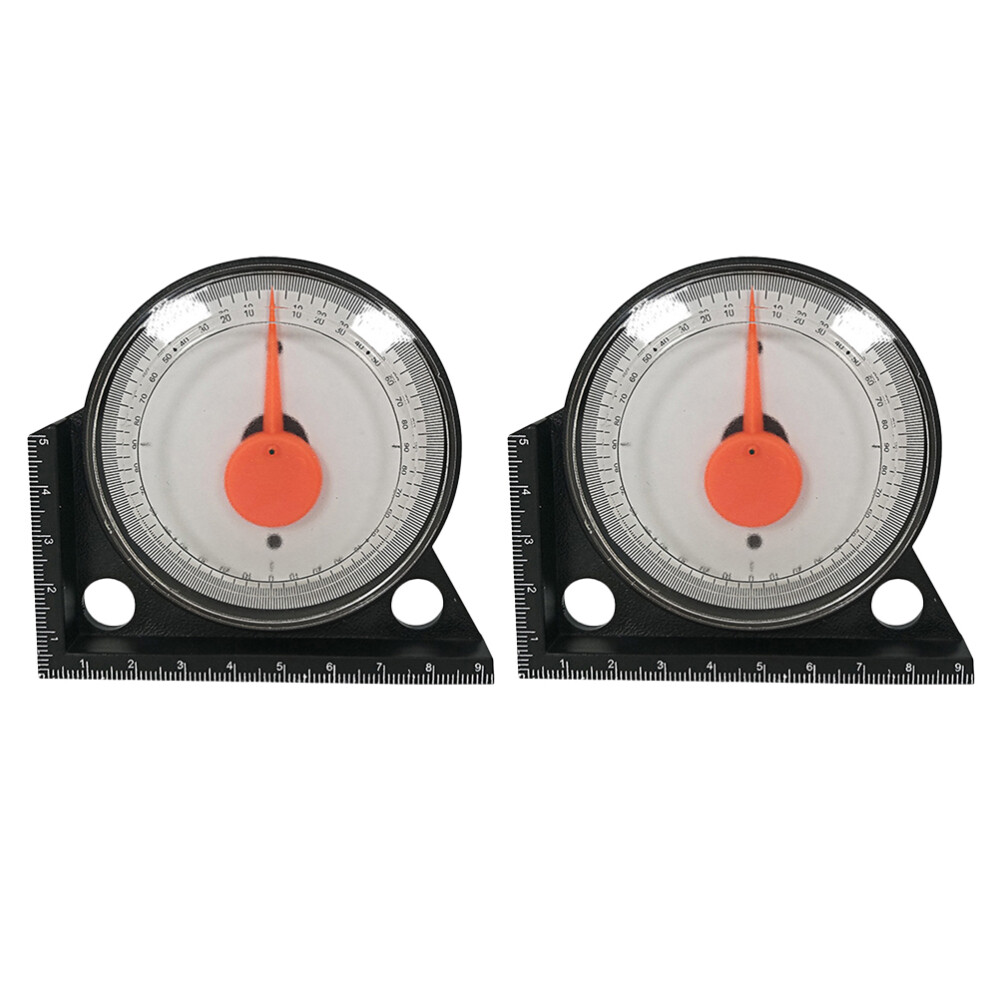 High Precision Pointer Type Inclinometer Inclination Box Goniometer Angle Meter