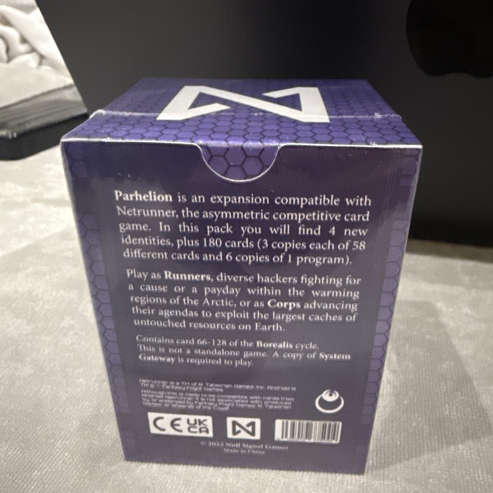 Parhelion Compatible with Netrunner, Null Signal Games