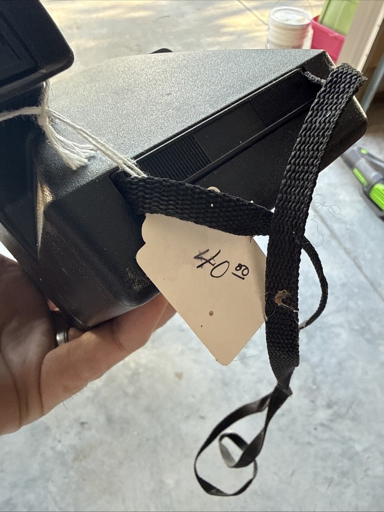 Polaroid One Step Flash Camera With Strap Not Tested