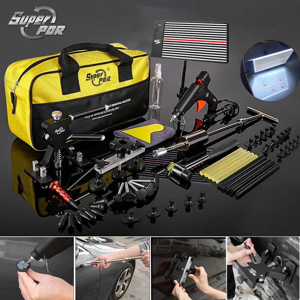 Paintless Car Dent Repair Kit Puller Removal Kit Hail Damage Remover Puller Tool