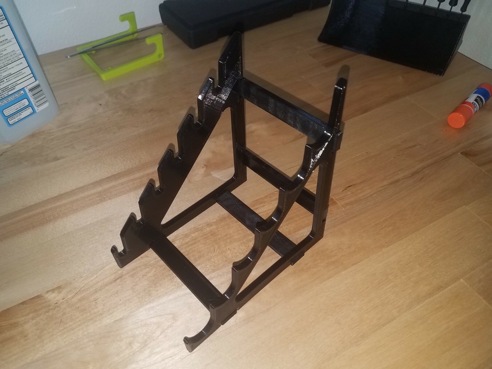 Polymer 6 Knife Display Stand Knife Rack knives