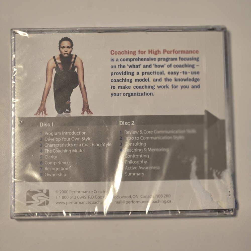 Coaching For High Performance By DR. PETER JENSEN