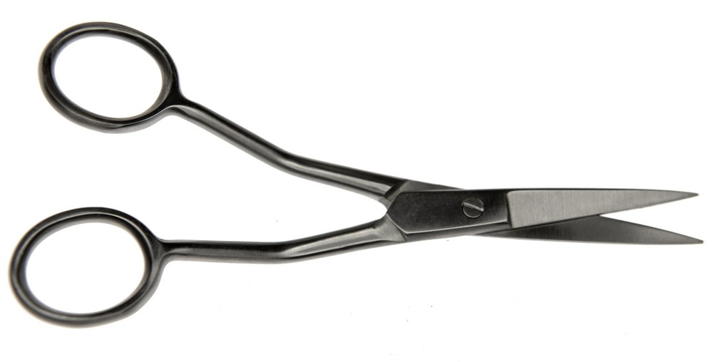 Lacis Offset Rug Scissors-5.5" Stainless Steel