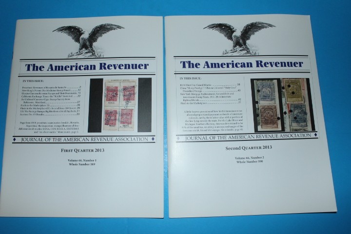 The American Revenuer Journal 2013 Full Year BlueLakeStamps Outstanding content!