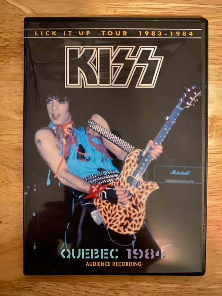 KISS - Live in Quebec 1984 DVD Gene Simmons Paul Stanley Vinnie Vincent