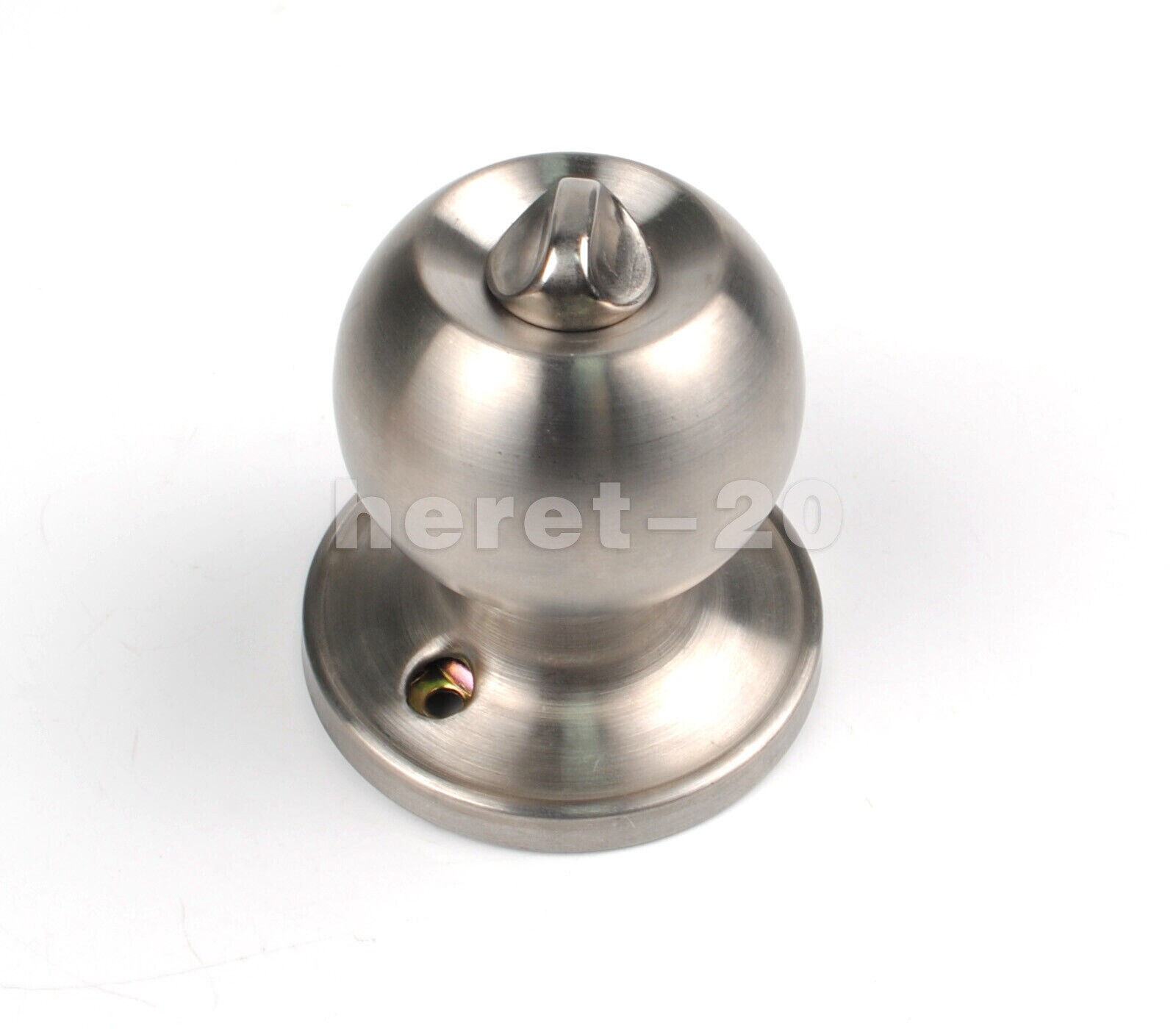 HighQuality Door Knob Privacy Lock Interior Bathroom Bedroom Stainless Steel