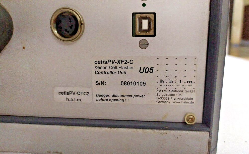 h.a.l.m cetisPV-XF2-C Xenon-cell-Flasher CONTROLLER UNIT U05