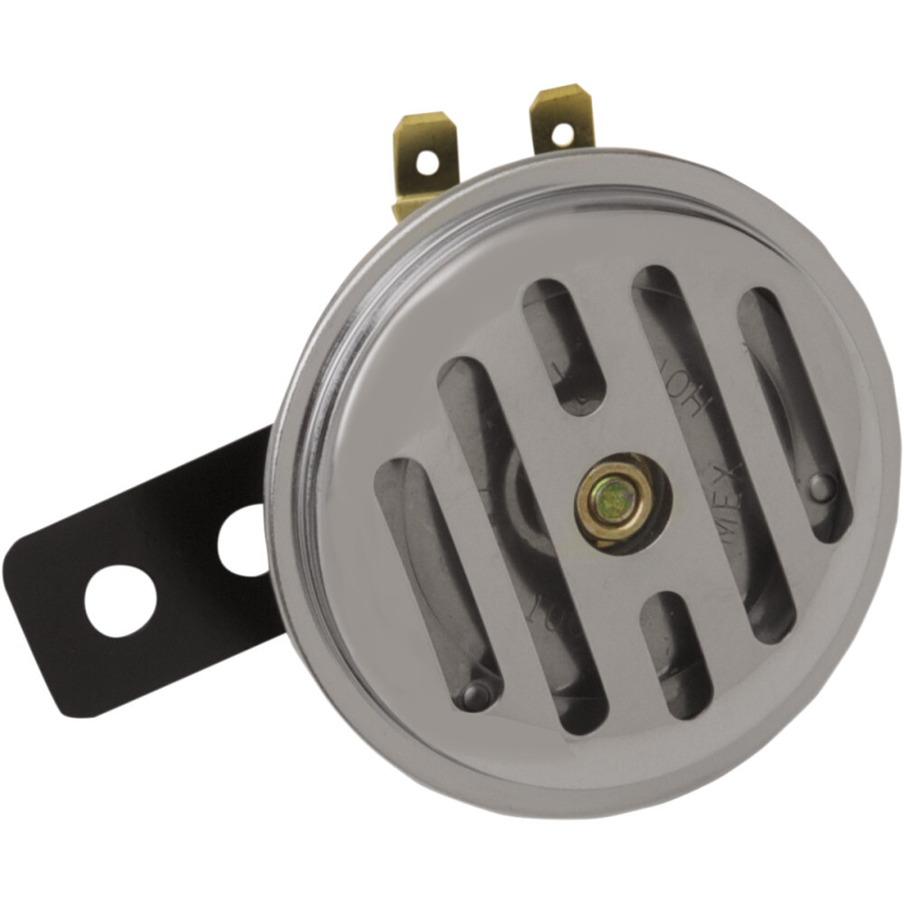 Drag Specialties 2.5" Horn - Chrome Slotted | E11-6158