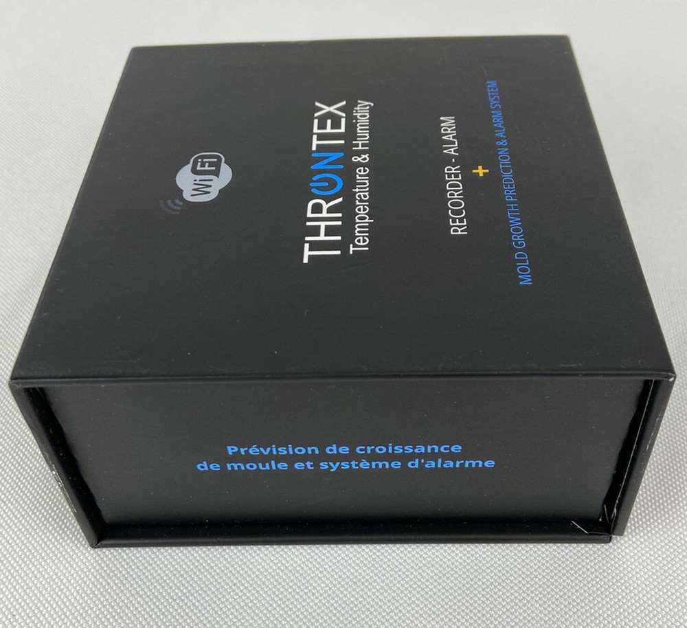 Throntex Wireless Thermometer & Humidity Recorder Alarm Growth Prediction System