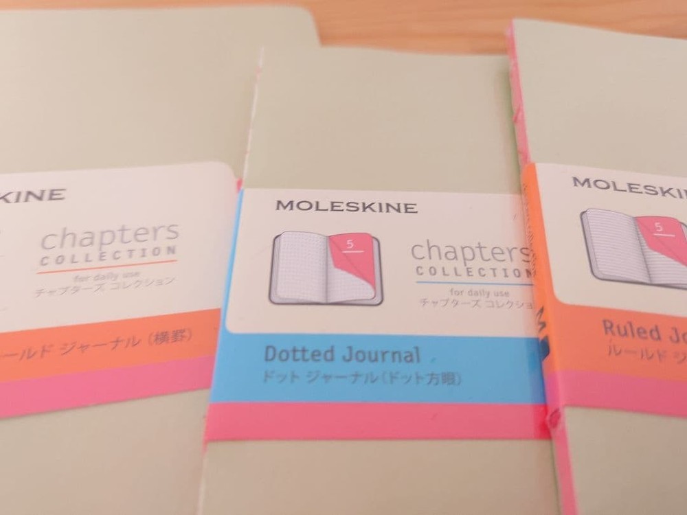 Moleskine Chapters Collection 7book set