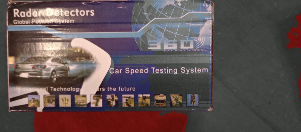 360 Radar Detector Laser Detection Audio/Visual Alert Car Speed Testing System