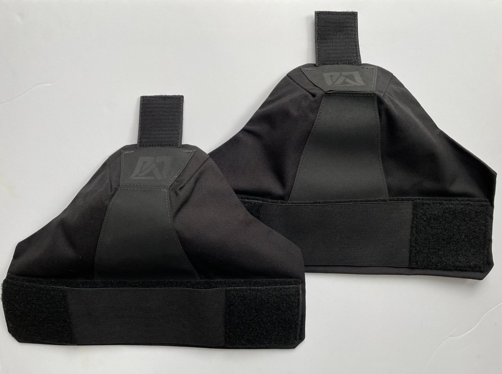 SAFARILAND/AARDVARK Structured Upper Arm/Bicep Protector 2 Piece Black W/Strap