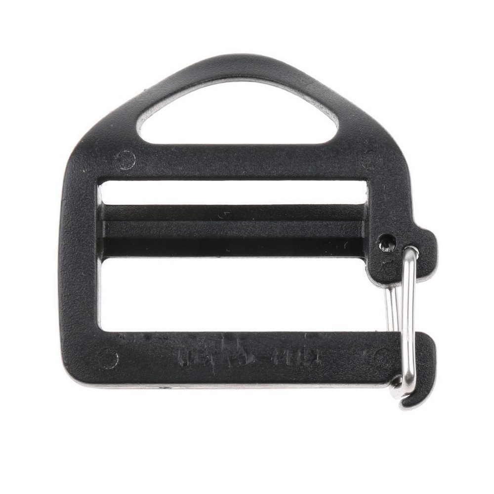5x Plastic Slider Webbing Strap Buckle 25mm Backpack Attachment Accessories