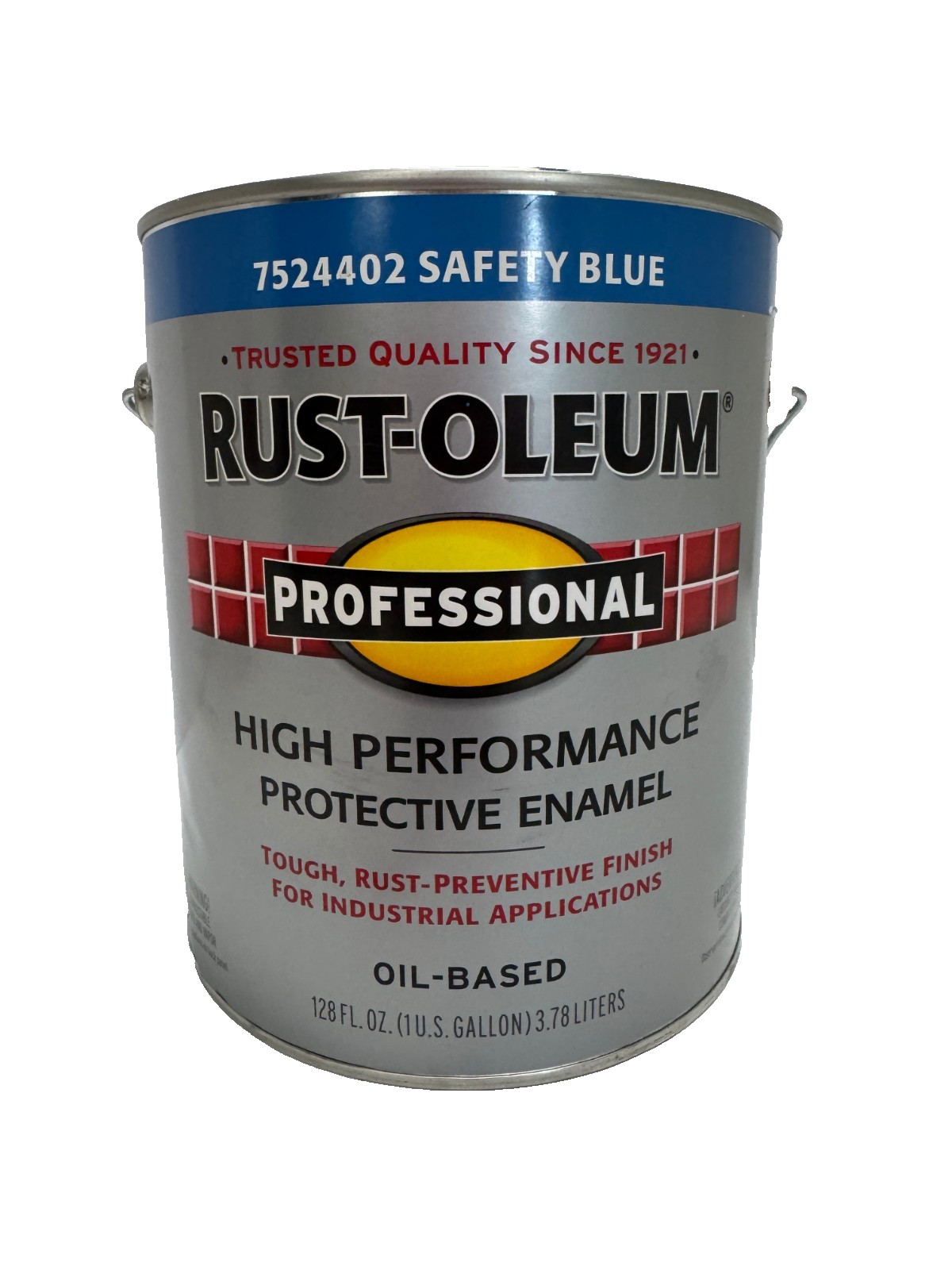 RustOleum Oil Based Paint High Performance Protective Enamel Safety Blue 7524402
