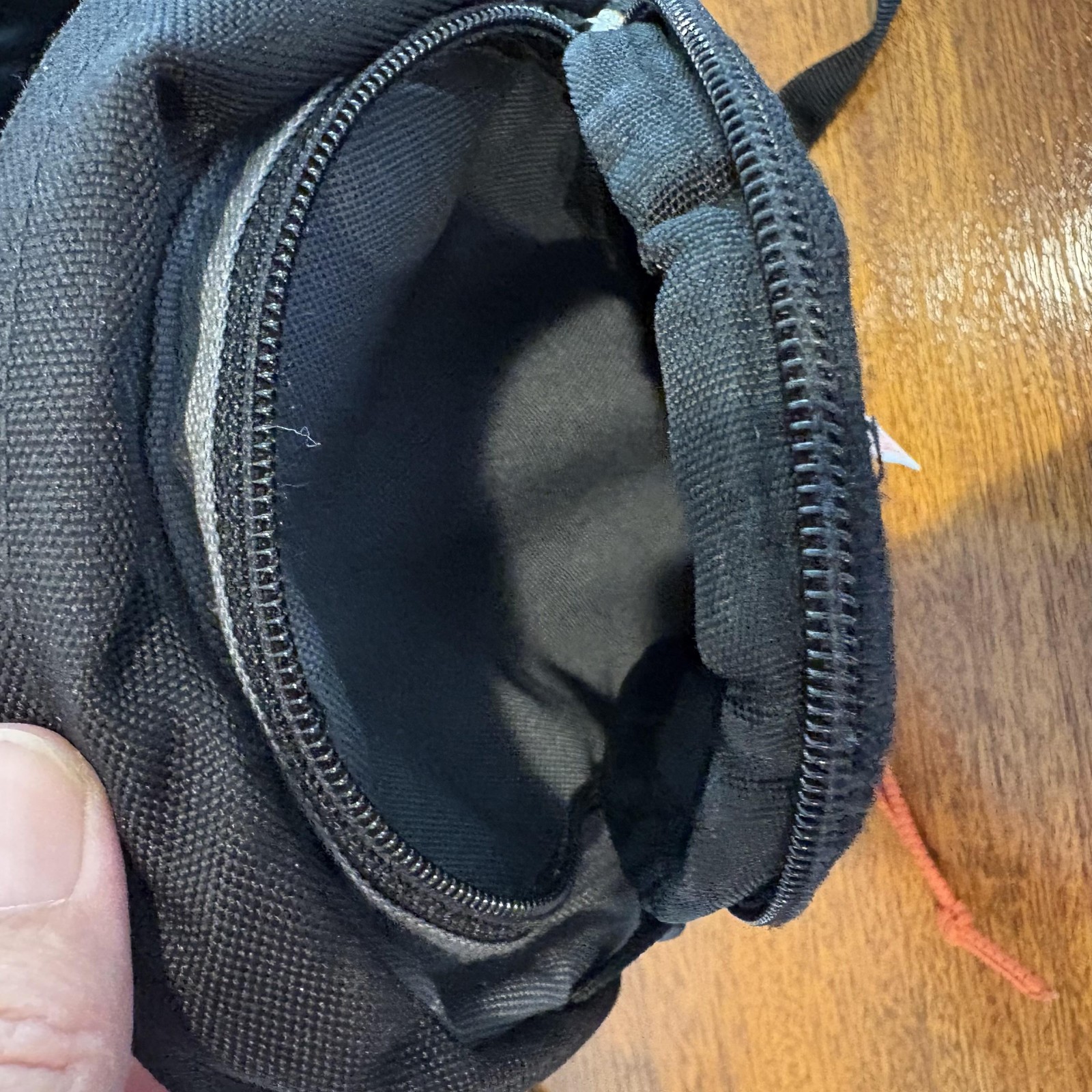 Mini Backpack Black Orange Bungee Mesh Pockets Disney McQueen Baymax Charms