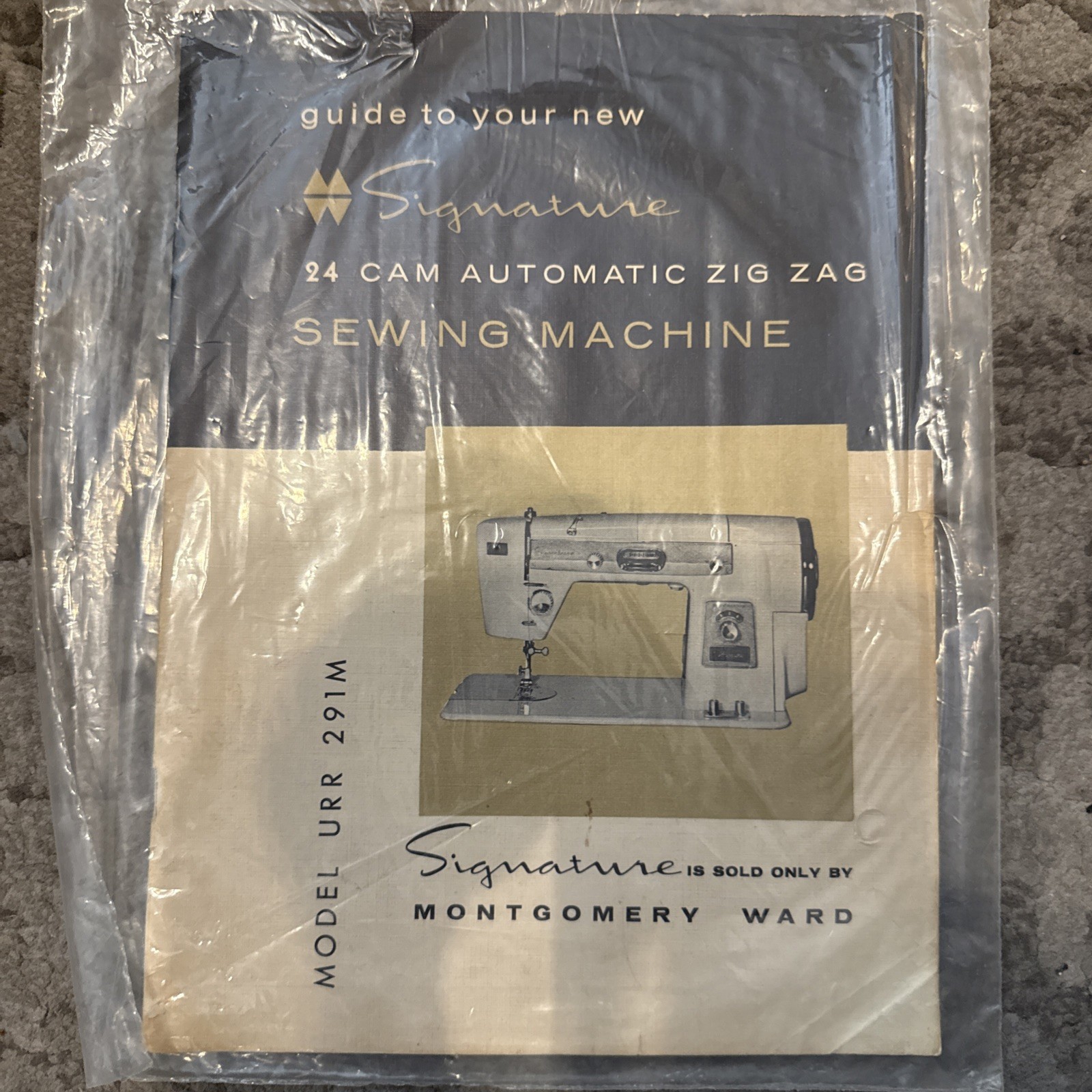 Montgomery Ward Signature Zig Zag Sewing Machine URR 291m
