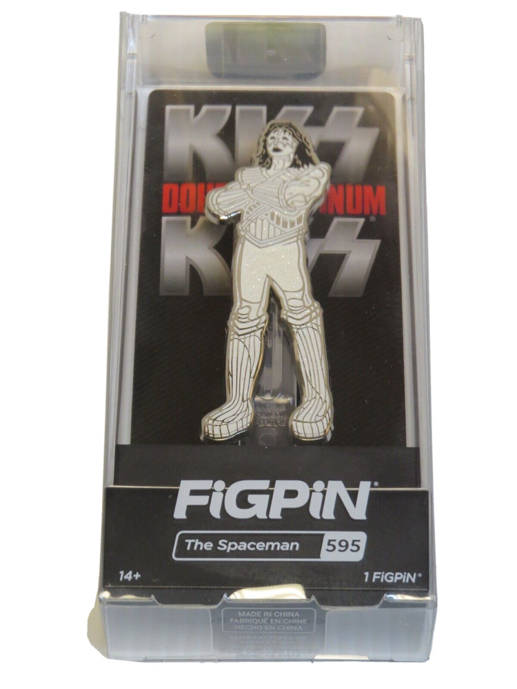 KISS ACE FREHLEY DOUBLE PLATINUM FIGPIN #595 - THE SPACEMAN