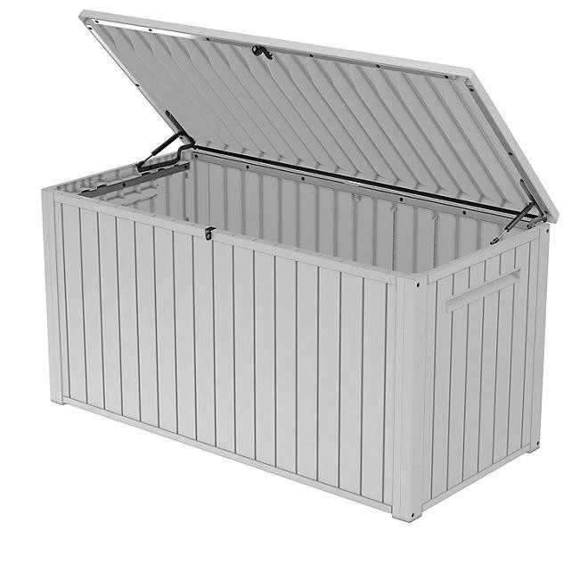 Keter 170 Gal. Resin Deck Box Large Indoor/Outdoor Storage