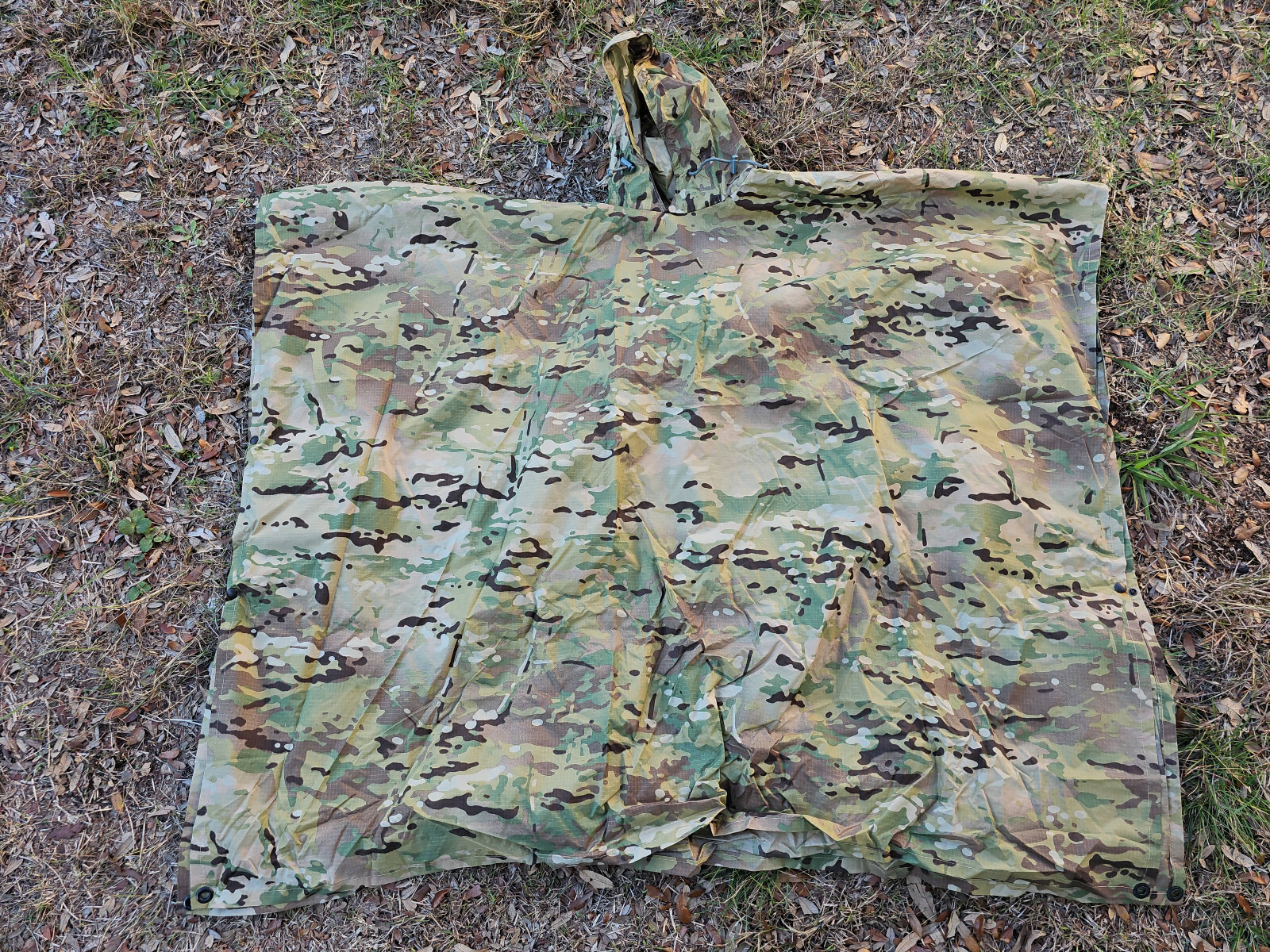 🇺🇸100% GENUINE USGI ARMY USAF ISSUE OCP MULTICAM PONCHO NOT CHIC0M NOT FAKE