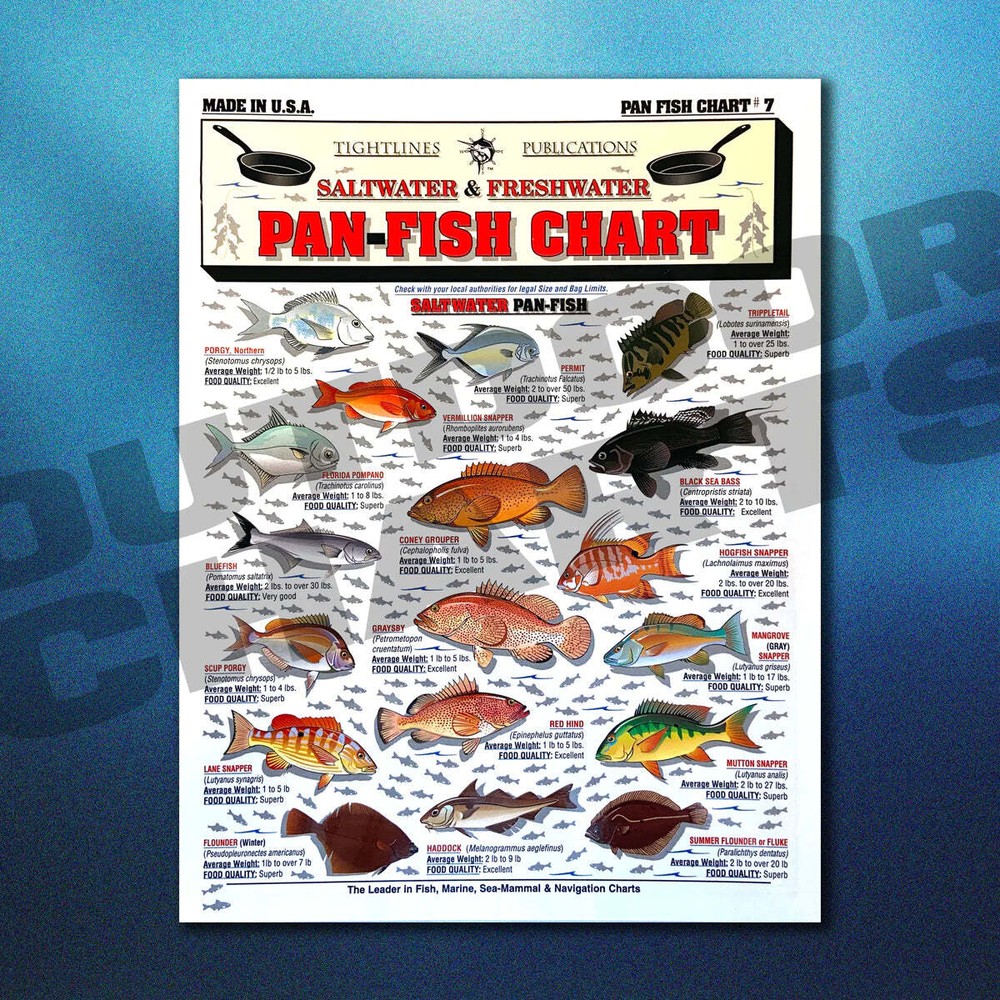 Saltwater Chart Set