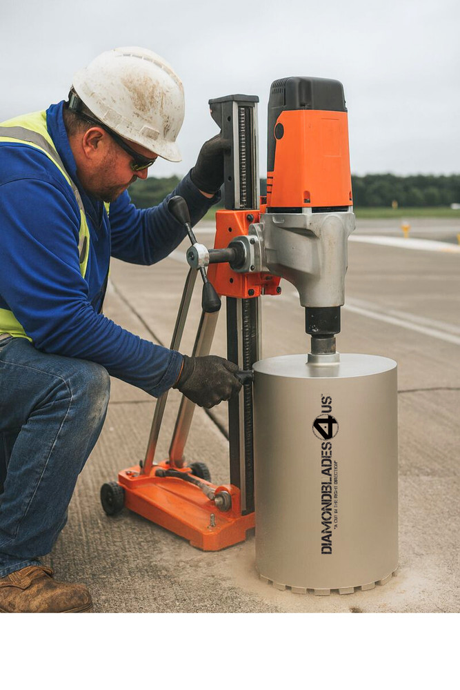 9" Premium Plus Diamond Core Drill Bit Core Boring Can concrete hard material