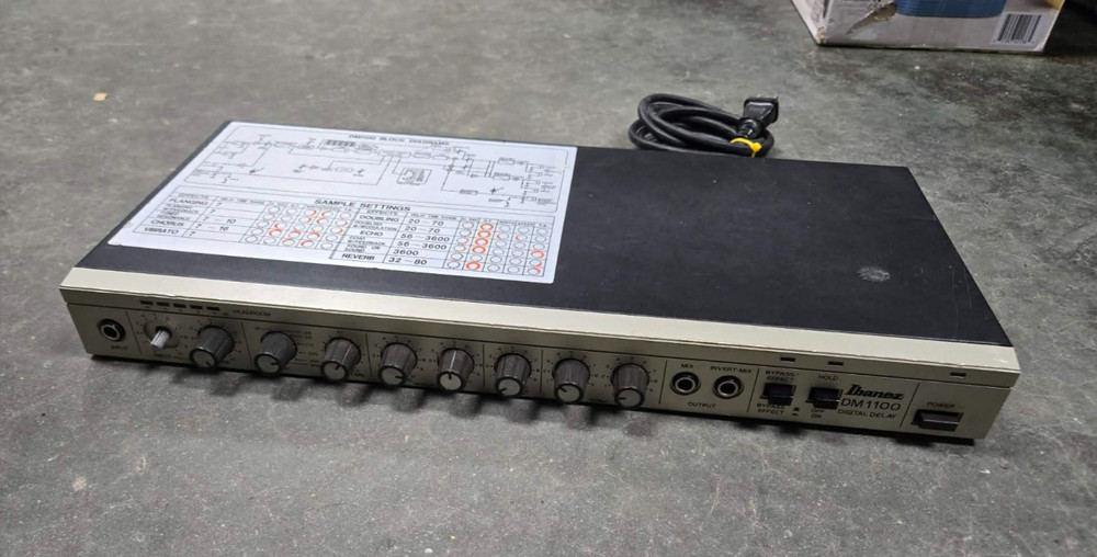 Ibanez DM-1100 Digital Delay, Delay Rack Effect