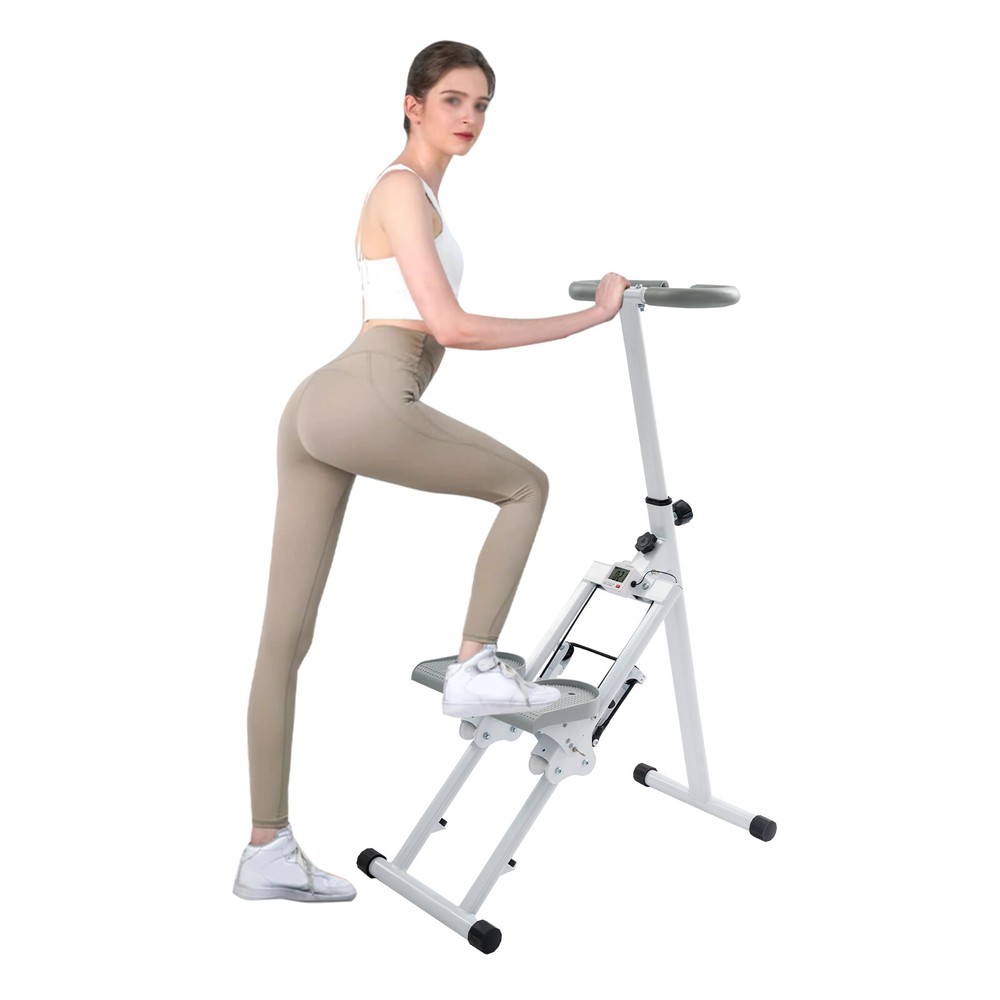 Stair Stepper Vertical Climber Exercise Machine Home Gym Compact Foldable Cardio