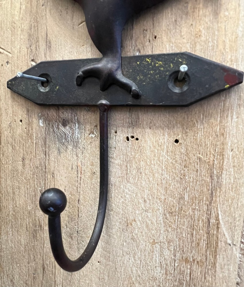 Rooster Metal Wall Hook 9" x 5"