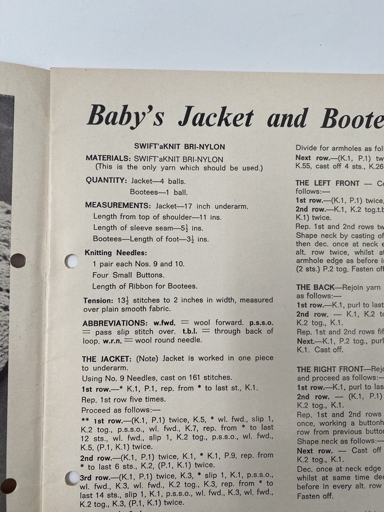 Paragon 100 Childrens Babies Cardigans Vintage Knits Patterns