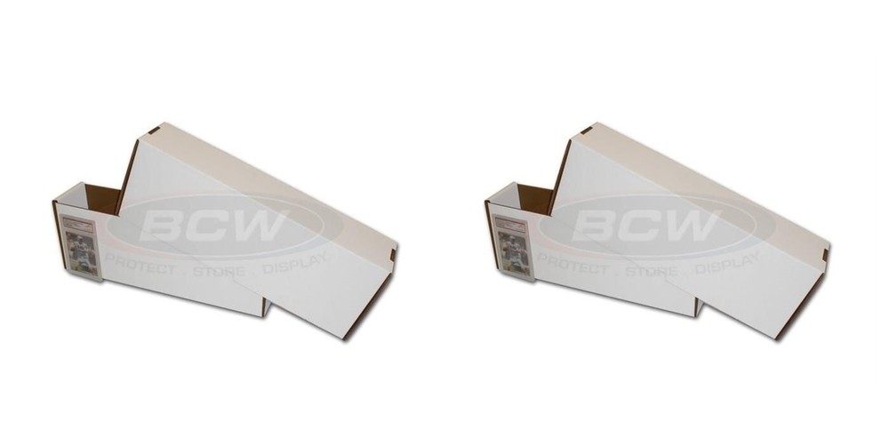 2 BCW Super Vault Storage Boxes