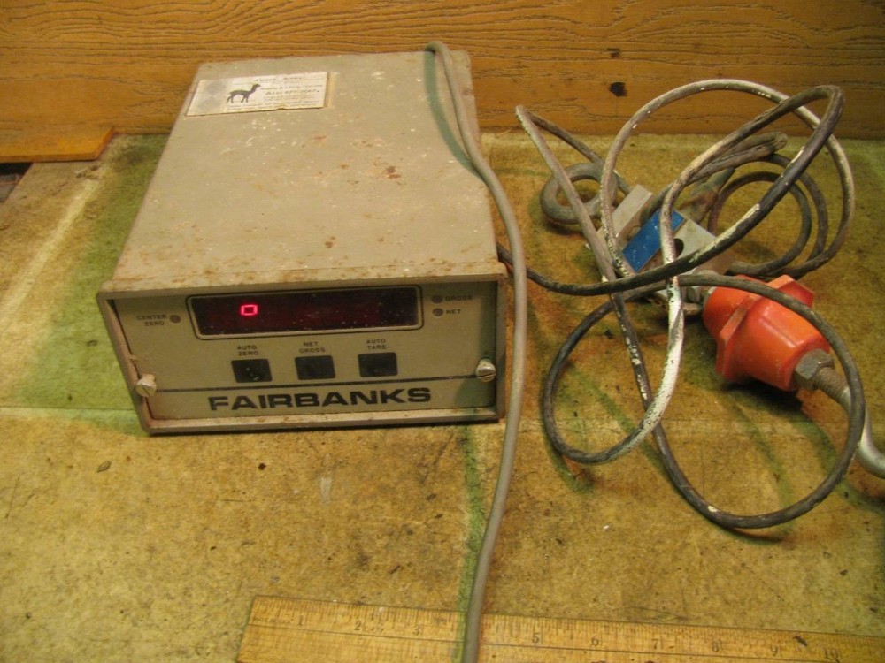 Fairbanks Scale Digital Reader UMC2000-50 w/ SSM500 Load Cell