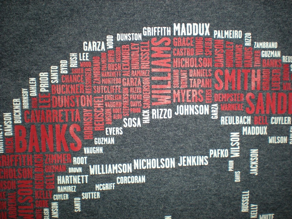 CUBS all time greats shirt