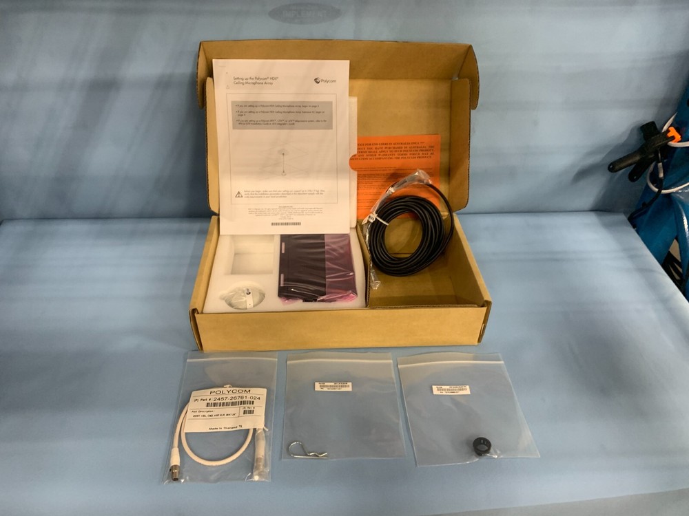 Polycom 2215-26928-001 HDX Ceiling Microphone Array White