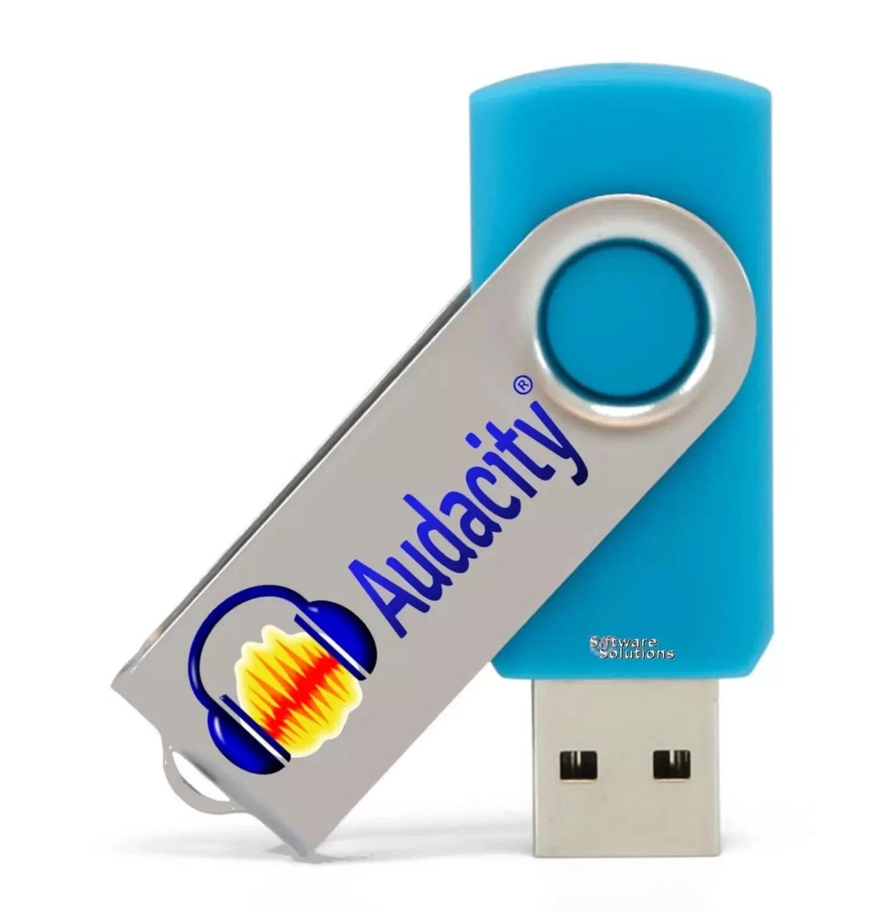 Audacity USB Professional Audio Music Editing Recording Software for Windows