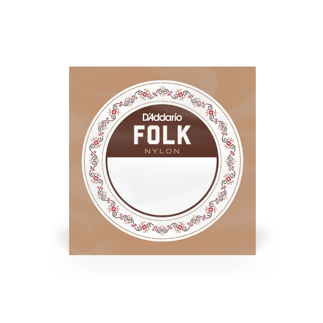 Ball End Nylon BEB031W 4th String (D) .031 80/20 Bronze Classical Guitar