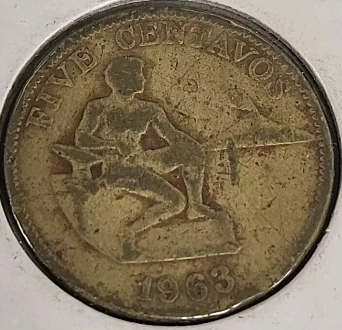 1963 Philippines 5 Centavos (B257)