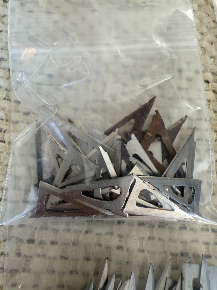 Vintage Archery Broadhead Blade Lot