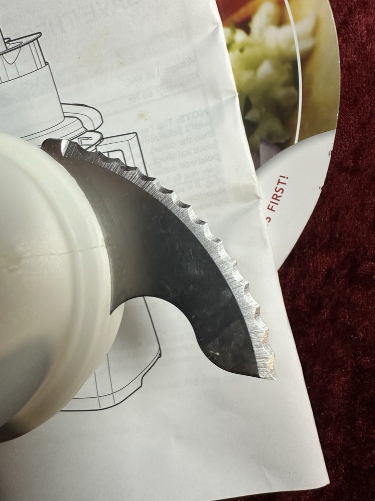 KitchenAid 13 Cup Food Processor With Original Attachments Tested And Sharp!!!!